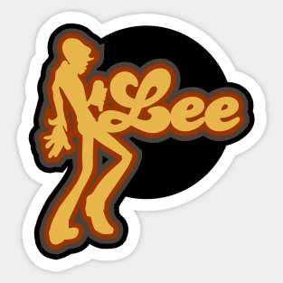 Lee Logo Sticker